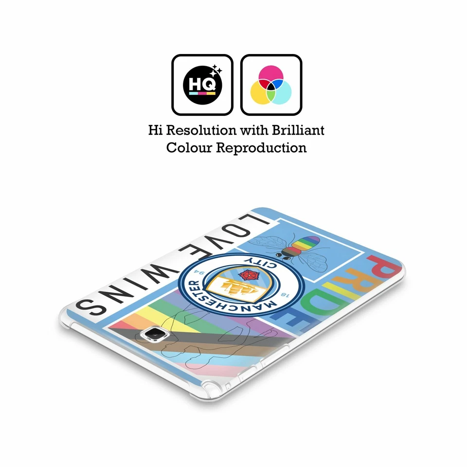 OFFICIAL MANCHESTER CITY MAN CITY FC PRIDE HARD BACK CASE FOR SAMSUNG TABLETS 1 - Image 2 of 4