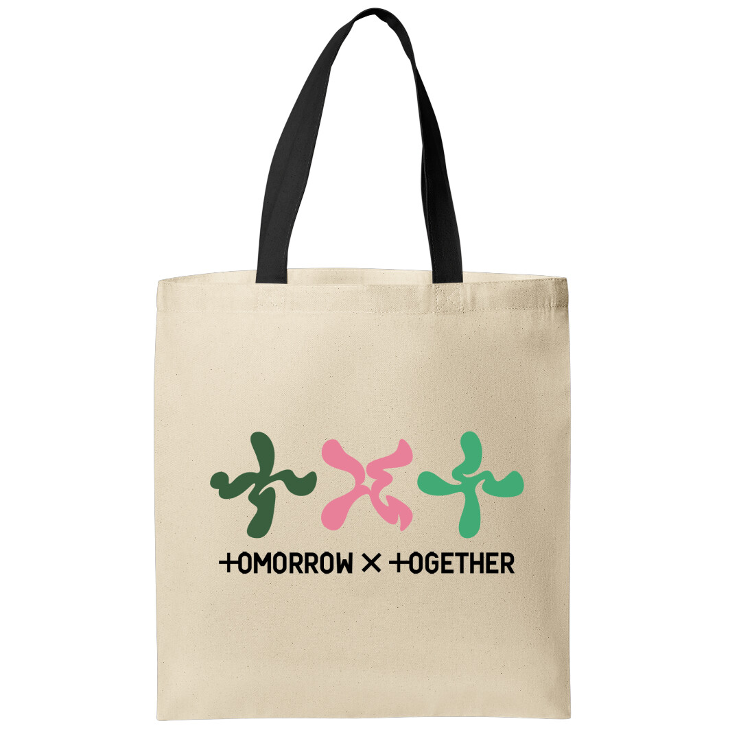 txt バック KPLUSPOP TXT Tomorrow x Together K-POP Logo Graphic Tote Shoulder