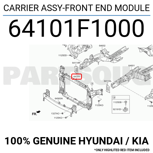 Hyundai kia 64101f1000