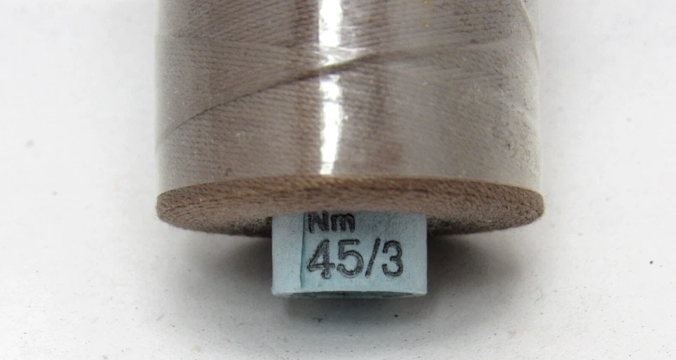 100% Silk Thread Dark Taupe 439 Gutermann Nm 45/3 NOS 495 Yards Spool 450 m - Image 4 of 4