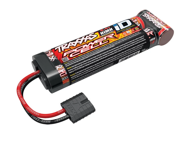 Accu NiMH 8.4v 3000mah en Long ID Traxxas - Trx-2923x