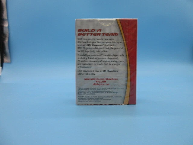 NFL Showdown 2002 Draft Pack. Unopened. - Image 3 of 4