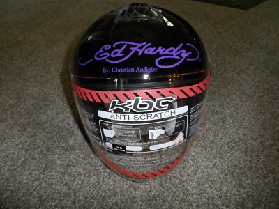 KBC Audigier Ed Hardy Motorcycle Helmet XS | 53-54 cm | Black