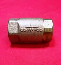 CONBRACO 1" CHECK VALVE, FNPT X FNPT, LENGTH 3-7/16", BRONZE MATERIAL