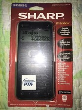 Sharp Scientific Calculator Write View Model EL-W535XB-SL NEW