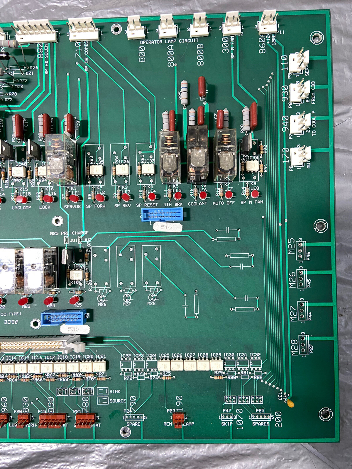 Haas I/O Board 3092 QCI TYPE 1 10PCB Rev F * Tested With Warranty* eBay