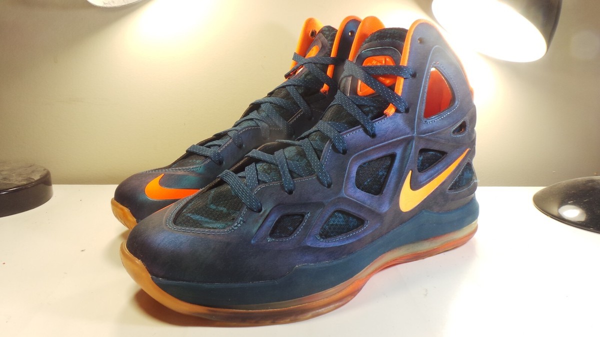2014 NIKE AIR ZOOM HYPERPOSITE 2 653466 482 RIFT BLUE 10.5 FLIGHT