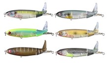 River2Sea Whopper Plopper 130 Silent Topwater Prop Bait Bass, Musky Fishing Lure