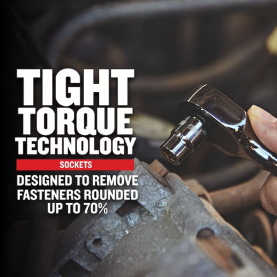 OVERDRIVE by Craftsman TIGHT TORQUE TECHNOLOGY Socket 9mm  1/4'' Drive GUNMETAL