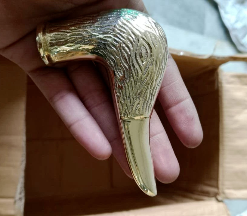 Collectable Handmade Solid Brass Swan Designer wa… - image 2