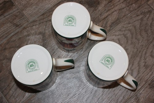 Set of 3! Adorable Snowman Winter Coffee Cocoa Hot Tea Mugs! 10 Oz. Ceramic VGC - Picture 5 of 5