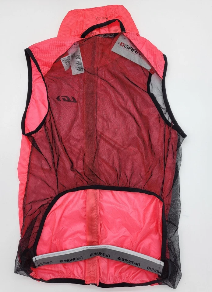 Louis Garneau Women's Speed Zone Xtra-Lite Cycling Vest Pink Size: Large Lycra - Image 2 of 4