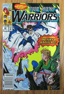 MARVEL COMIC BOOK THE NEW WARRIORS #20 FEB 1992