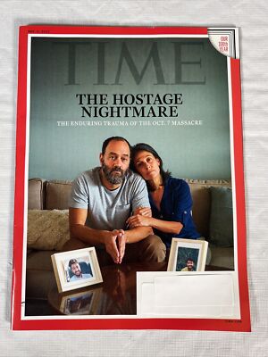 TIME MAGAZINE - NOVEMBER 6, 2023 - THE HOSTAGE NIGHTMARE -BRAND NEW