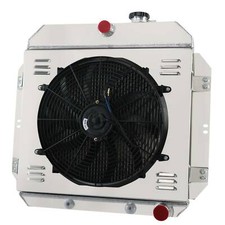 4 Row Radiator Shroud Fan Fit 1960-1962 Chevy Gmc C10 C20 C30 Pickup Truck V8. 4 Row Radiator Shroud Fan Fit 1960-1962 Chevy Gmc C10 C20 C30 Pickup Truck V8.