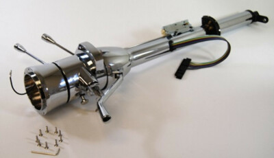 Street Rod Chrome 32'' Tilt Steering Column With Ignition Column Shift