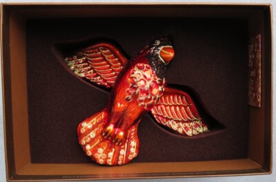 Jay Strongwater Red Cardinal Ornament Swarovski Elements New in