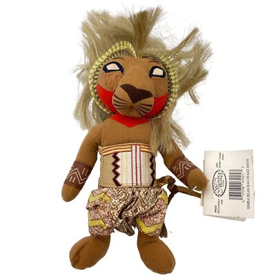 The Lion King Broadway Musical Simba plush stuffed animal Disney tags