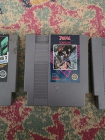 NES Donkey Kong 3 - 5 Screw, Trojan  - 5Screw, Gauntlet 2 - 3Screw