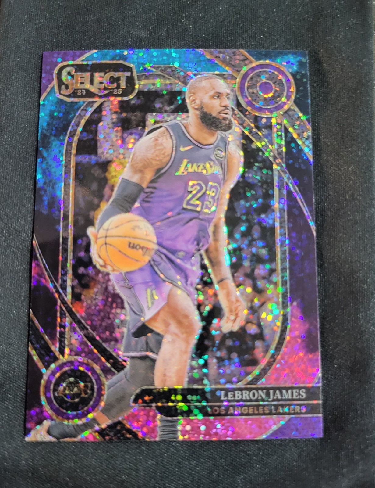 2024-2025 Select Courtside Cosmic LeBron James  Los Angeles Lakers