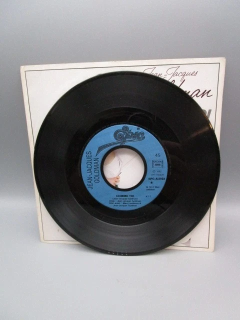 45T  J.J Goldman - comme toi - 1982 - Photo 3/3