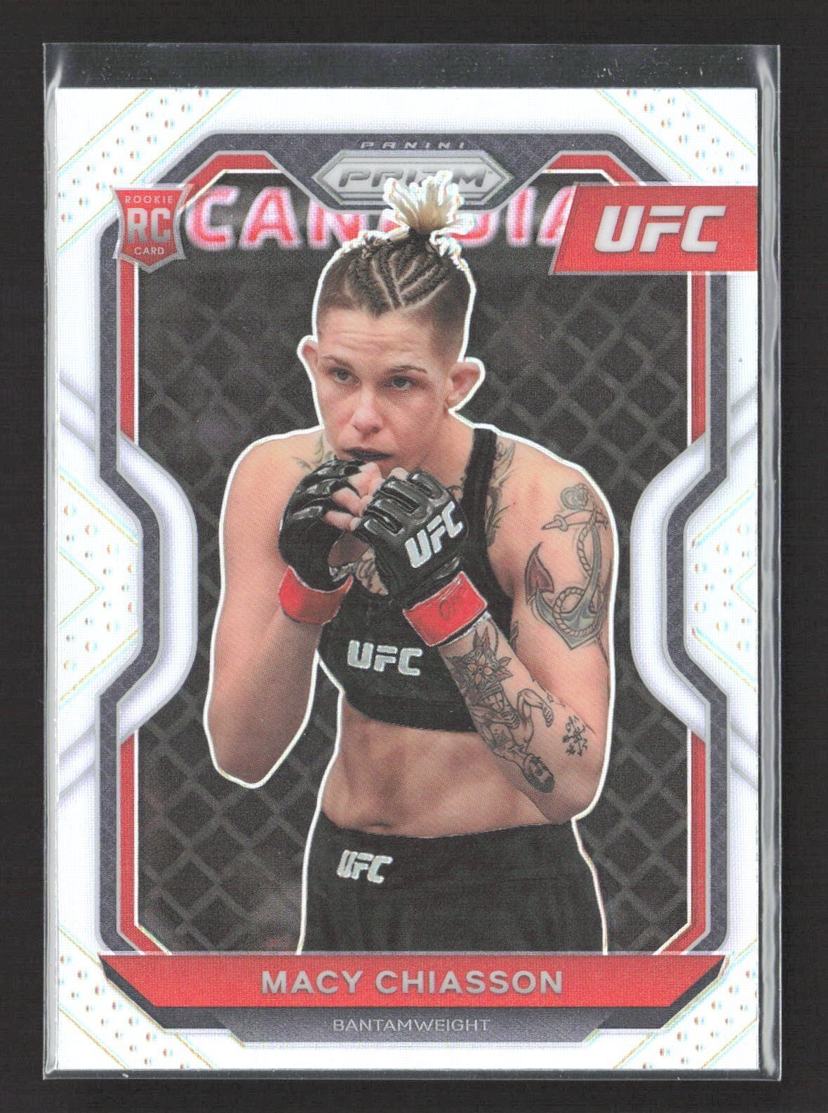 2021 Panini Prizm UFC - Macy Chiasson #37 (RC) Silver