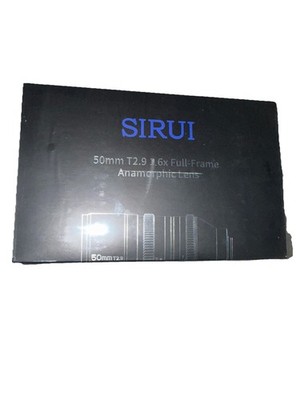 SIRUI Venus 50mm T2.9 1.6x Full-Frame Anamorphic Lens 
