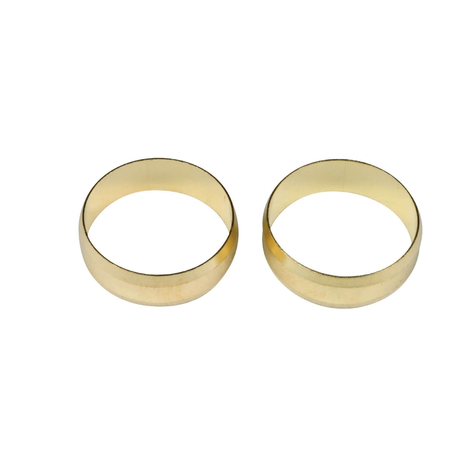 2 x Compression Olives Brass - 22mm