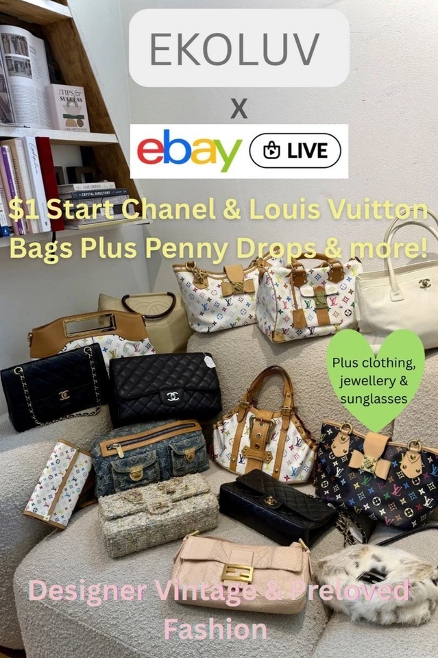 $1 Start Chanel and Louis Vuitton Bags Plus Penny Drops and more!