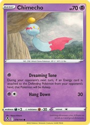 Chimecho 074/195 Silver Tempest Reverse Holo Common