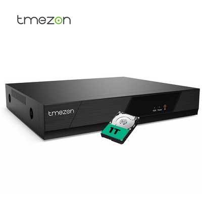 TMEZON 8CH 1080P Lite CCTV DVR TVI Video Recorder for Security Camera System 1TB