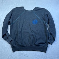 VTG 80s Royal Hawaiian Yacht Club Raglan Sweatshirt Sz Med USA Made
