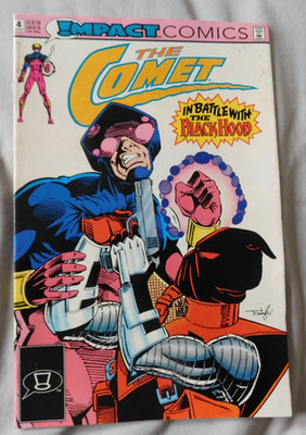 The Comet #4 October 1991 DC Impact Comics VF