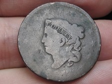 1816-1835 Matron Head Large Cent Penny- Mature Head
