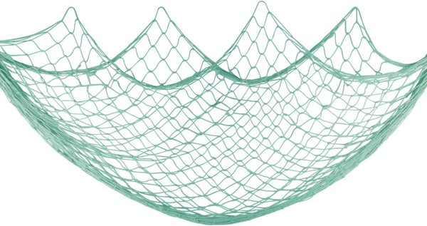 Fischernetz Wanddekoration 150Cm X 200Cm TüRkis Maritim Piraten Meerjungfrau-image