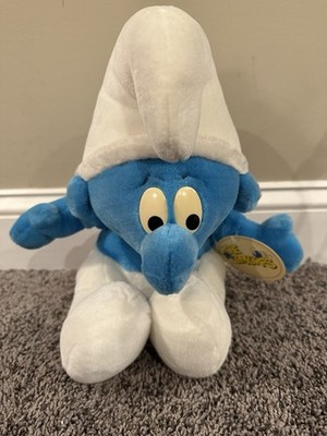 Vintage 1999 PEYO Plush 12  Smurf  - Plush