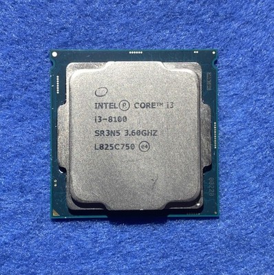 Intel Core I3-8100 3.60GHz 6MB Quad-Core LGA 1151/SOCKET H4 CPU Processor SR3N5