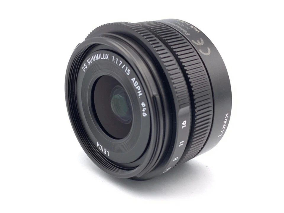 Panasonic Leica DG Summilux 15 mm/F1,7 ASPH. (H-X015) BK -Mint- `9691 Foto 3 de 3