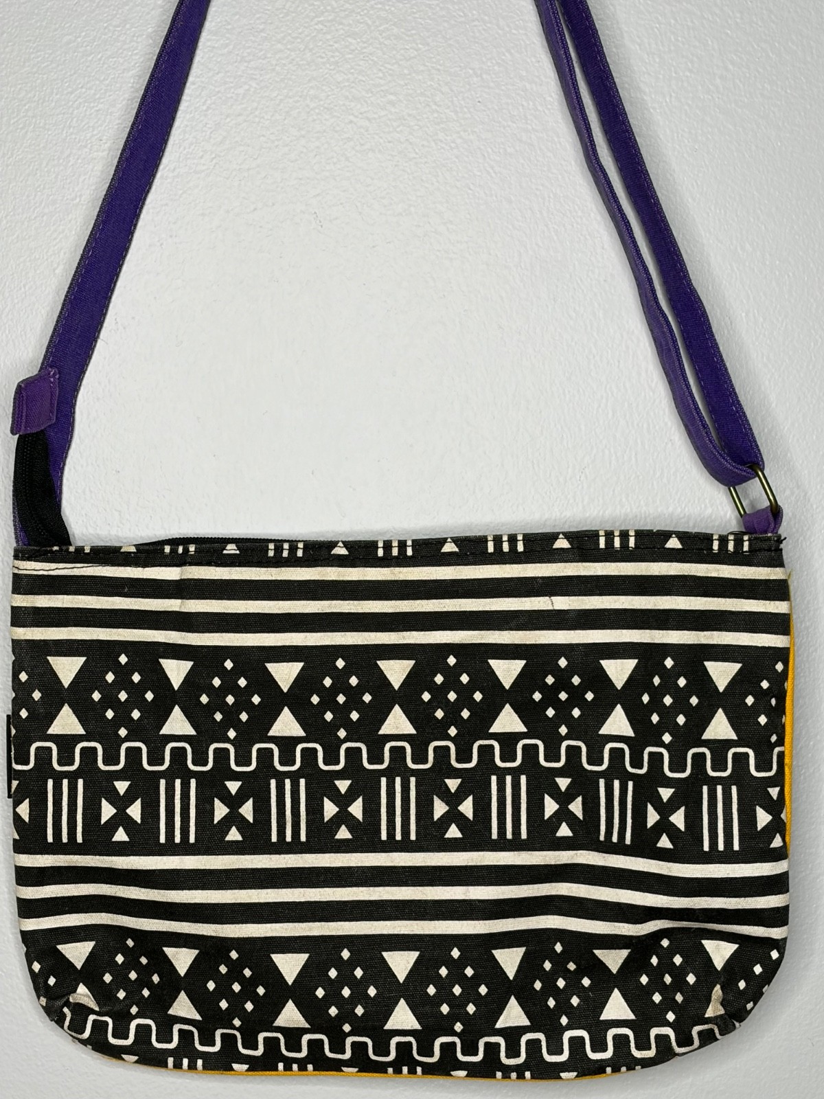 LAUREL BURCH DOG TAILS PATCHWORK BOHO CANVAS CROS… - image 5