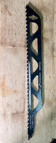 Saker S2243HM-CT Carbide Reciprocating Saw Blade for Bricks Concrete, 455mm