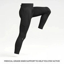 Stoko Men’s Supportive Compression Tight Size L Black FREESHIP