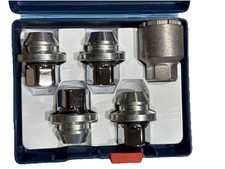 Galaxylock Dch7m Chromed Lug Nut Wheel-locks Kit For Ford F-150 2015-2026