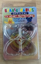 10 PACK Beanie Babies Official TY Heart Protectors , unused, vintage 1998