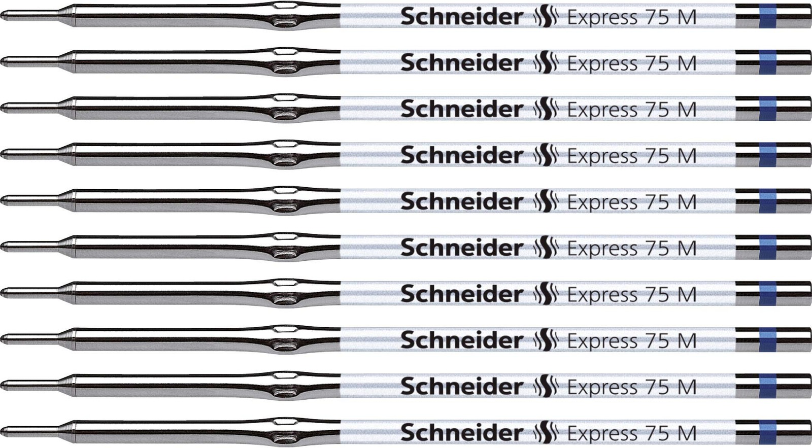 Schneider Express 75 Refill for Ballpoint Pen M Blue Indelible ISO 12757-2 A2 Pa