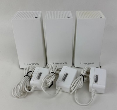 Linksys Velop AC1300 Dual-Band Mesh Wi-Fi 5 System ( 3 Pack) WHW0103 - White - U