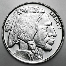 1 Oz Silver Round - Buffalo Us 1 Oz Silver Round - Buffalo Us