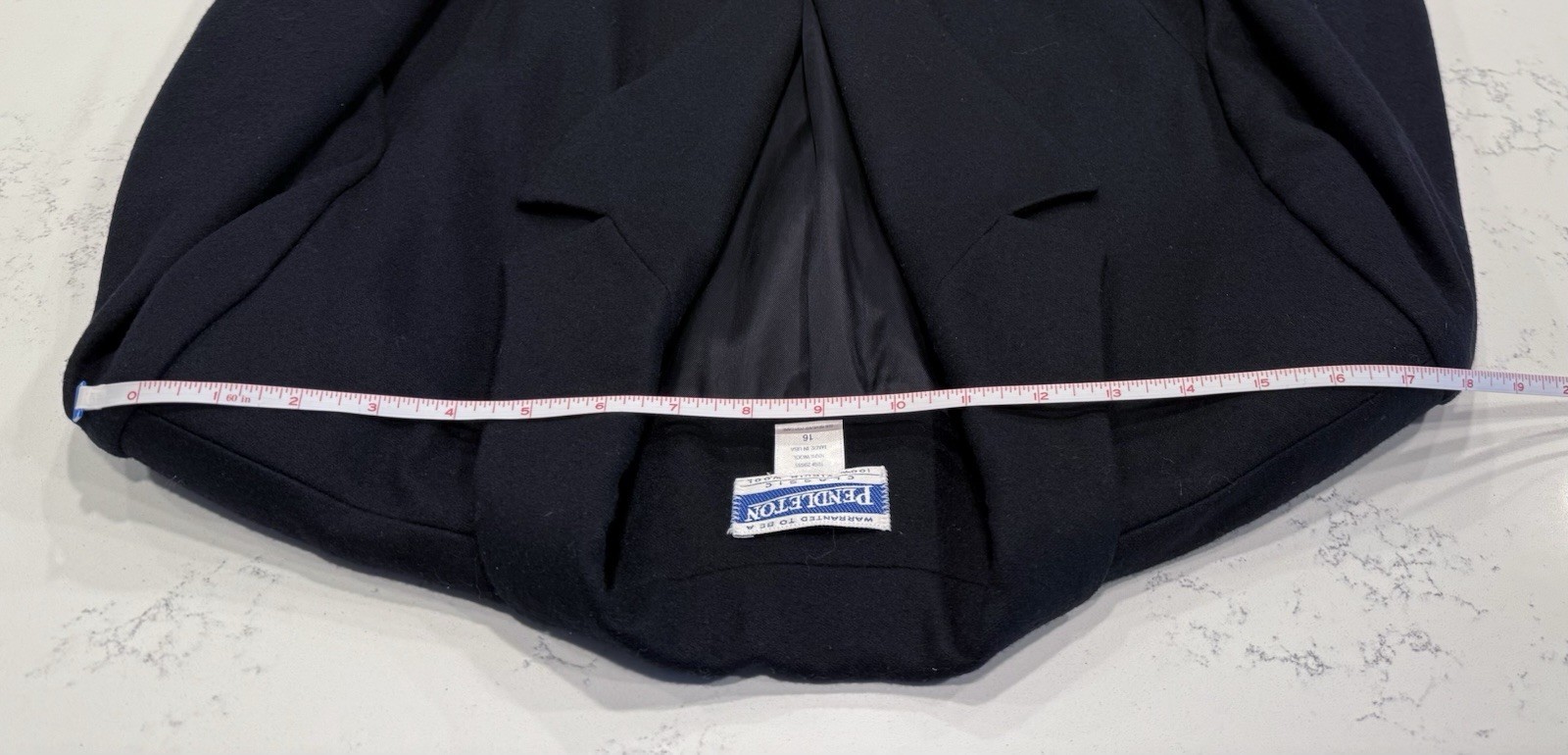 Pendleton Virgin Wool Gold Buttons University Cla… - image 4