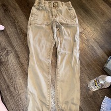 American Eagle Cotton Khaki Leisure Joggers Size 10 R Casual
