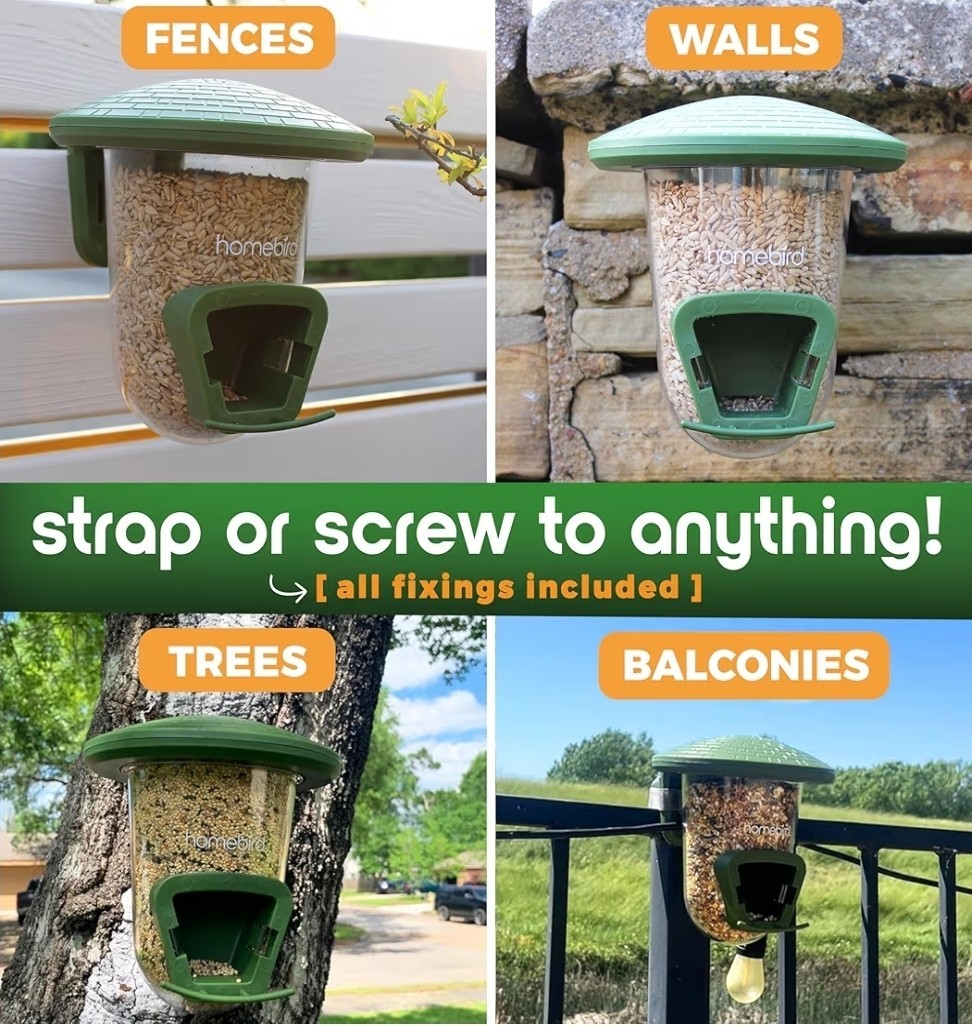 For Fences, Trees, Balcony And Walls - Perchpod Seed B