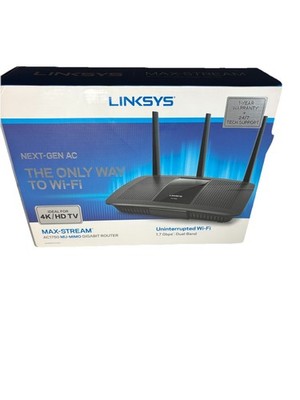 Linksys AC1750 MU-MIMO EA7400 Gigabit Router Next-Gen AC Max-Stream